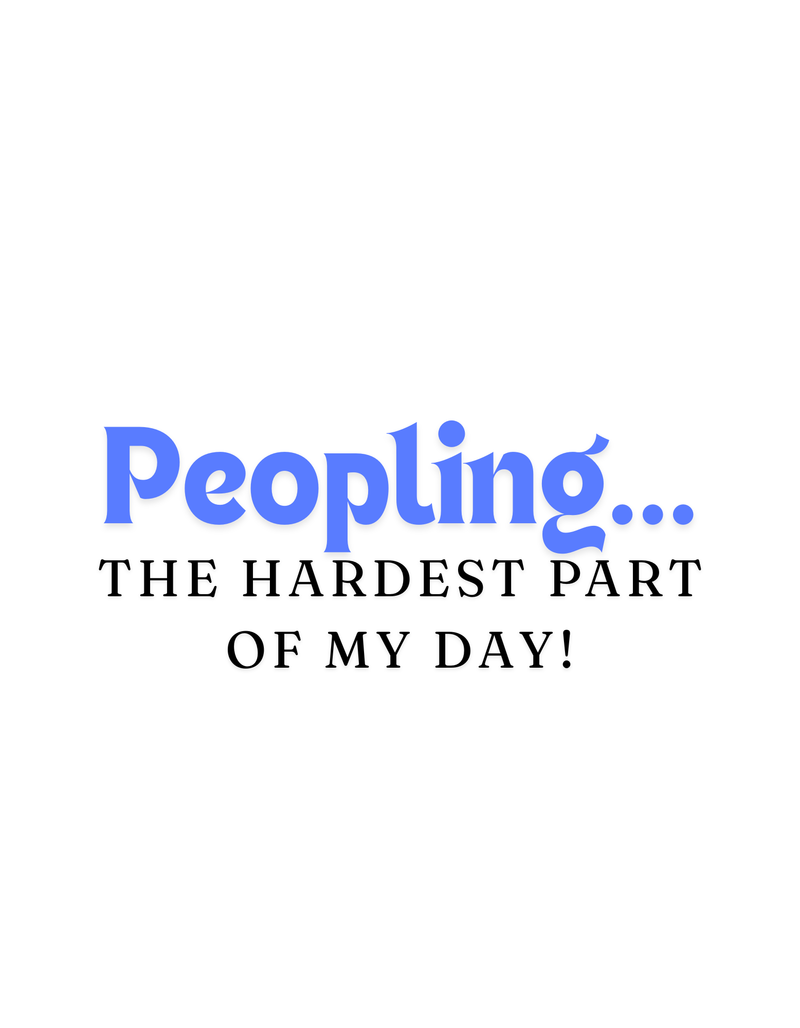 Peopling...